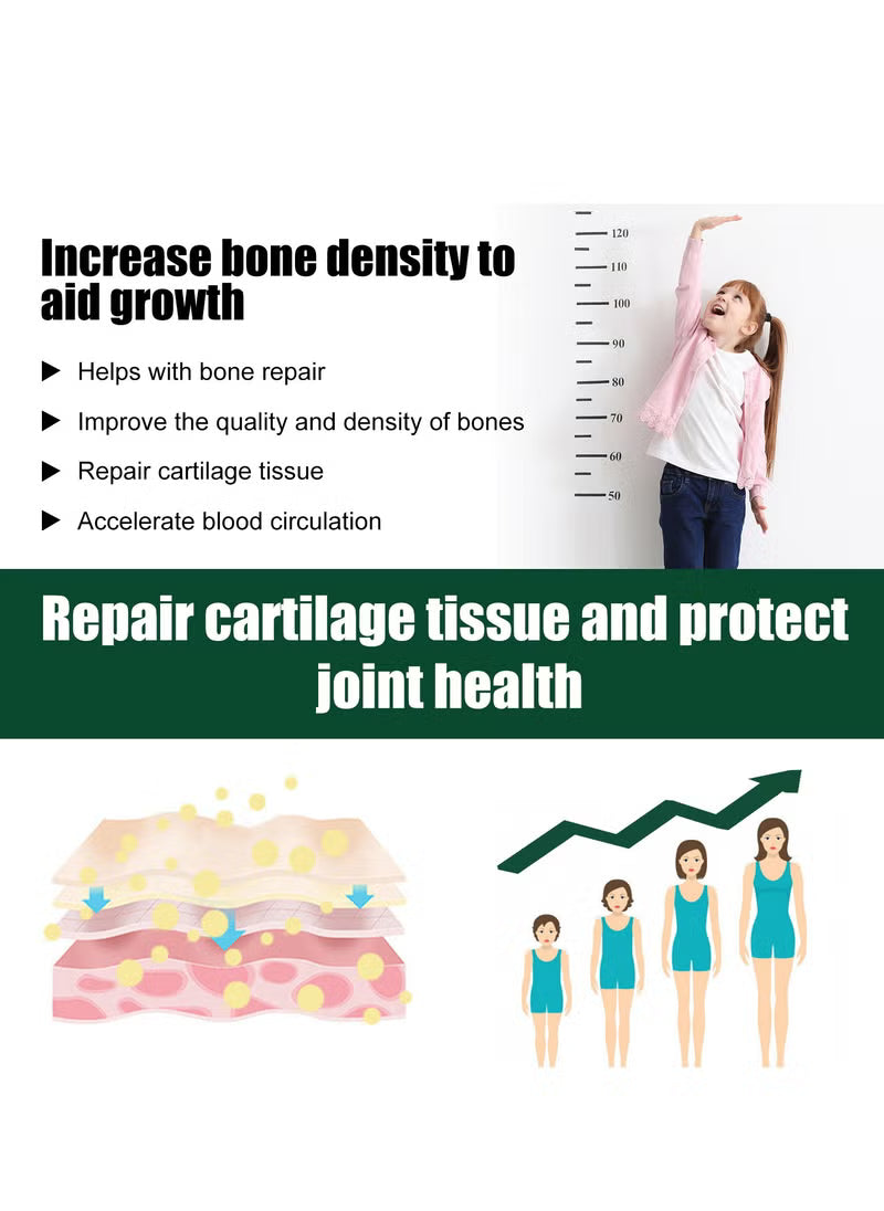 Height Increase Drops – Natural Herbal Essential Oil 30ml | قطرات زيادة الطول – زيت عشبي طبيعي أساسي 30 مل